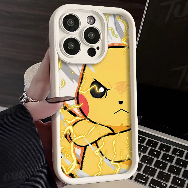 Soft Liquid Silicone Phone Case for iPhone