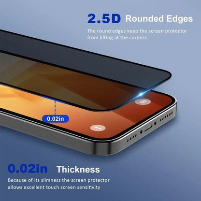 5Pcs Full Cover Privacy Screen Protector For iPhone - IDefend