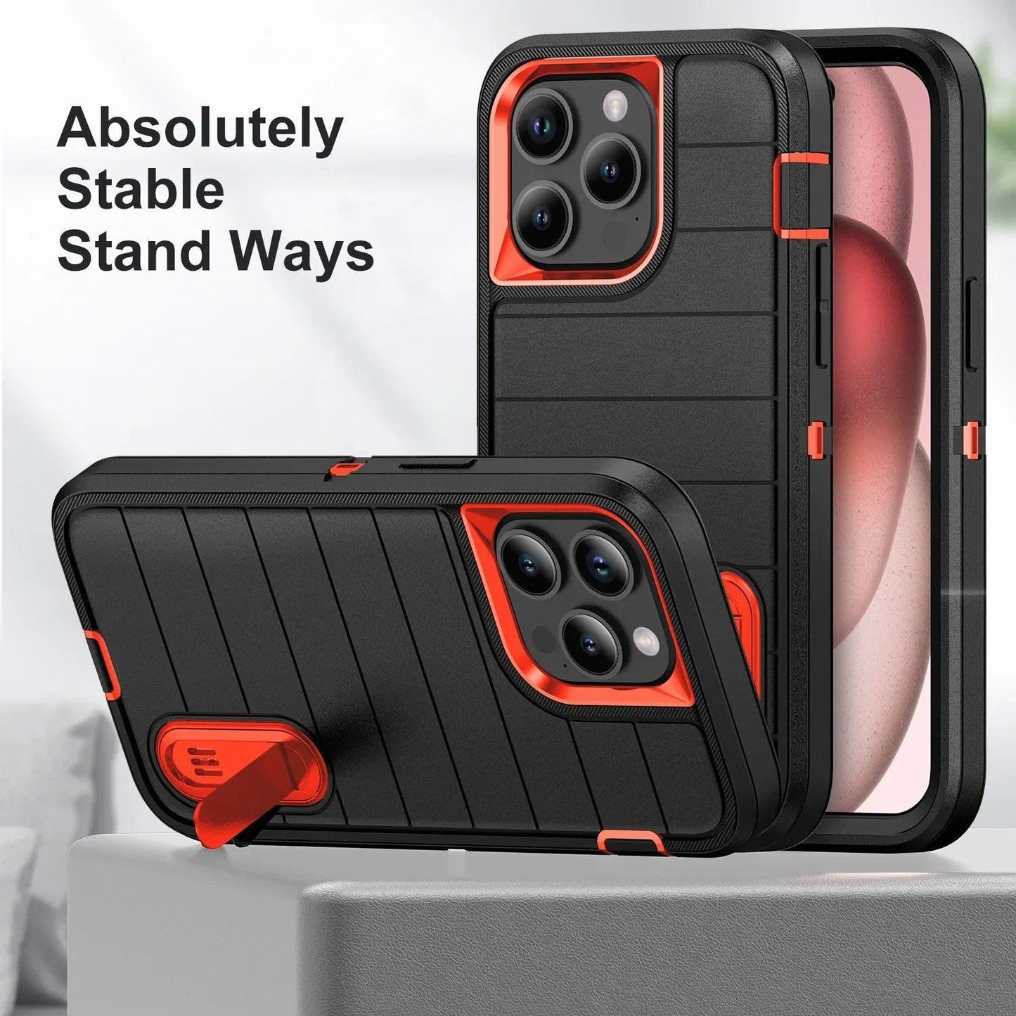 Heavy Duty Shock Absorption Full Body Protective Cases - IDefend