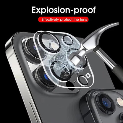 4PCS HD Camera Tempered Glass For iPhone - IDefend
