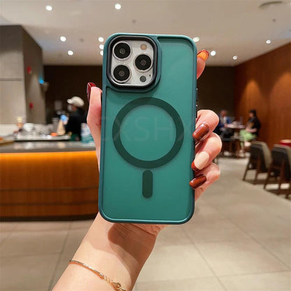 Luxury Magnetic For Magsafe Wireless Charge Phone Case For iPhone 0.2 - IDefend