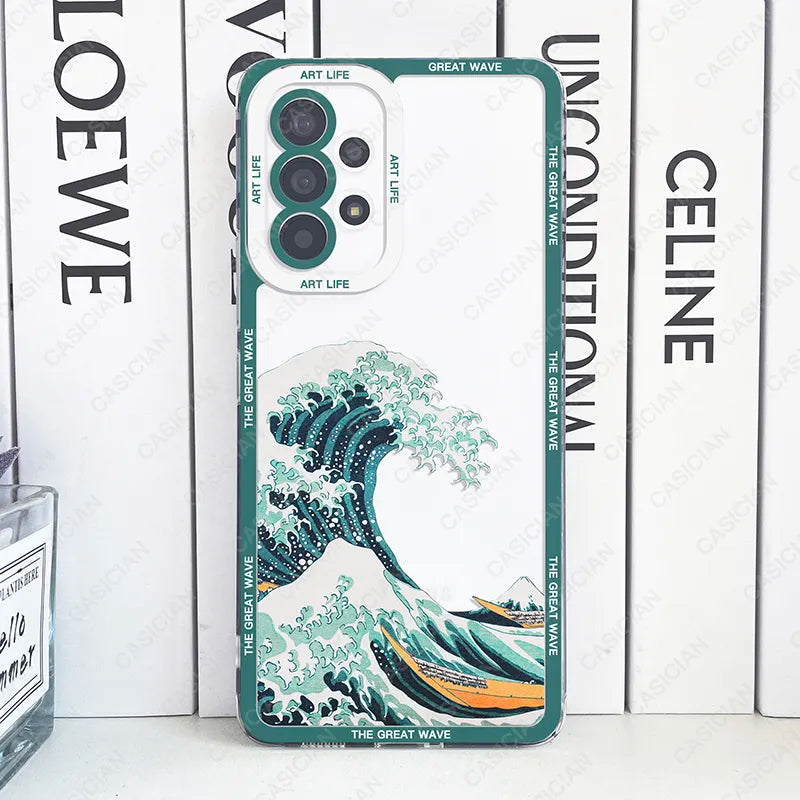 The Great Wave Off Kanagawa Hokusai Art Case For Samsung Galaxy - IDefend