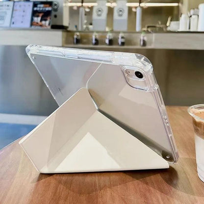 For iPad Air 5 2024 Air 6 11 iPad Pro 11 12.9 13 10 Gen 10.5 10.2 9th 8th 6th 5th 9.7 inch Mini 7 6 Smart Case with Pen Holder - IDefend