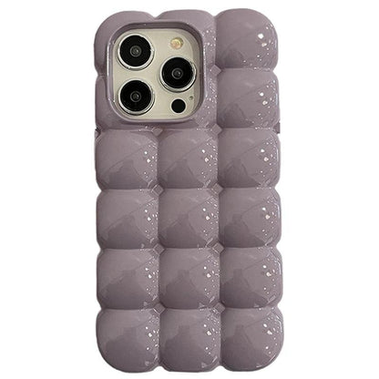 Cute Stylish Bread Chocolate Block 3D Phone Case For iPhone - IDefend