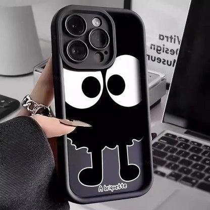 Cartoon Big Eye Eggette Case For iPhone - IDefend
