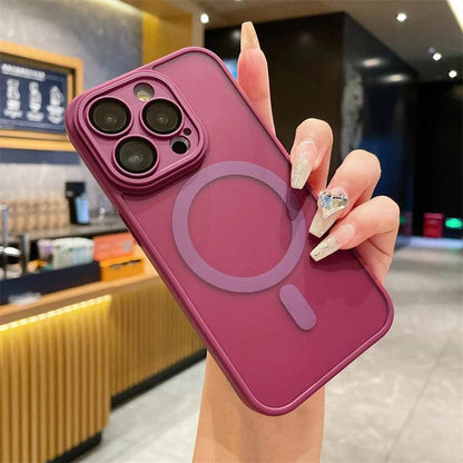 Luxury For Magsafe Magnetic Wireless Charging Case For iPhone 0.1 - IDefend