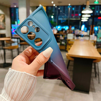 Liquid Silicone Gradient Case For Samsung - IDefend
