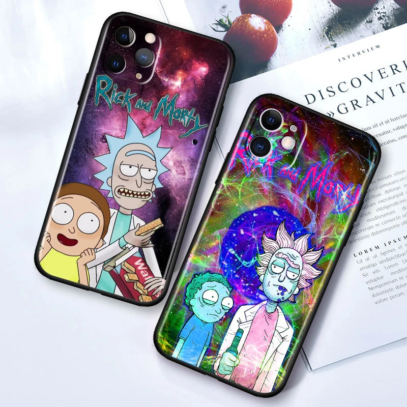 Ricks & Morts Anime Cute Cartoon Phone Case For Apple iPhone 0.1 - IDefend