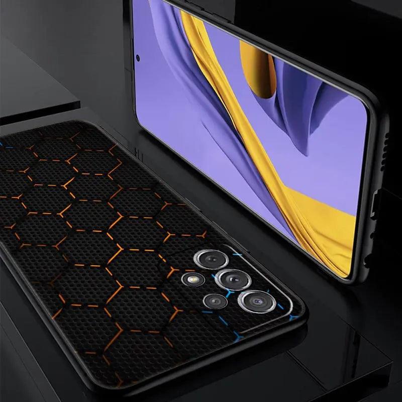 Carbon Fiber Design Case For Samsung Galaxy