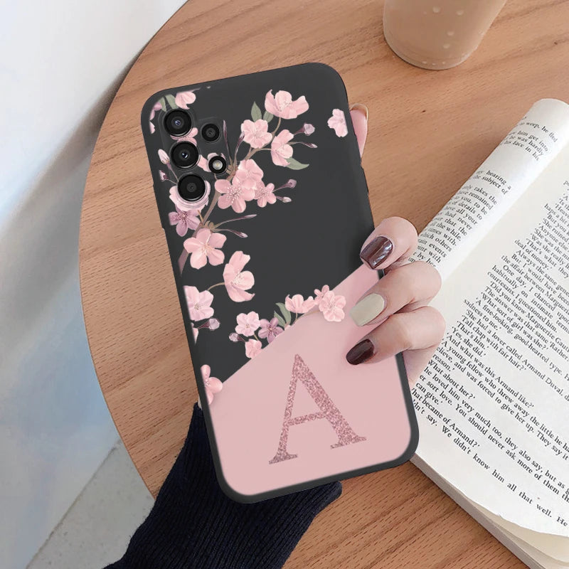 Pink Flower Case For Samsung Galaxy