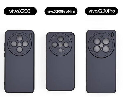 Black Matte Soft TPU Camera Protection Case Cover for VIVO - IDefend