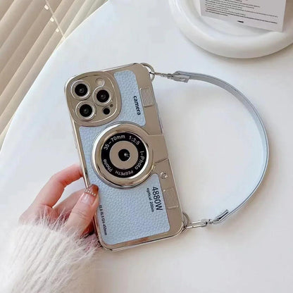 Creative Luxury 3D Retro Camera Phone Case for Iphone - IDefend