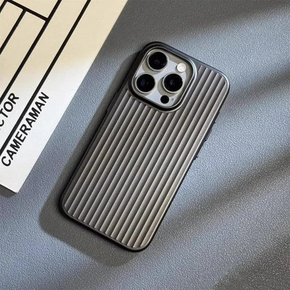 Luxury Natural Titanium PC Phone Case For iPhone - IDefend