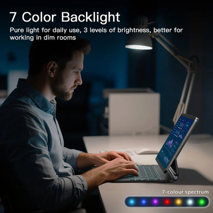 Magic Keyboard for iPad Air 4 Air 5 Air 6 Air 7 11 inch case for iPad Pro 11 inch 2018-2022 Generation Cover Smart Cover