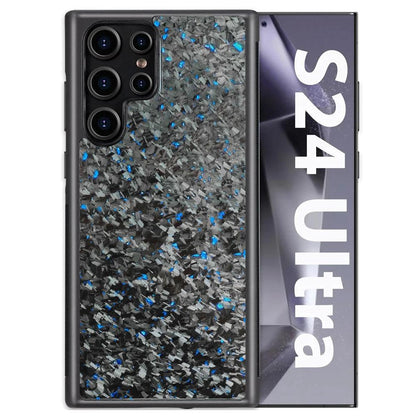 Luxury Gloss Real Carbon Fiber Armor Shockproof Cover for Samsung Galaxy - IDefend
