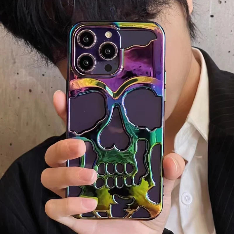 Luxury skeleton Skull Case for iPhone 0.1