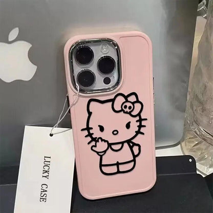 Miniso Sanrio Lovely Hello Kitty Phone Case For iphone - IDefend