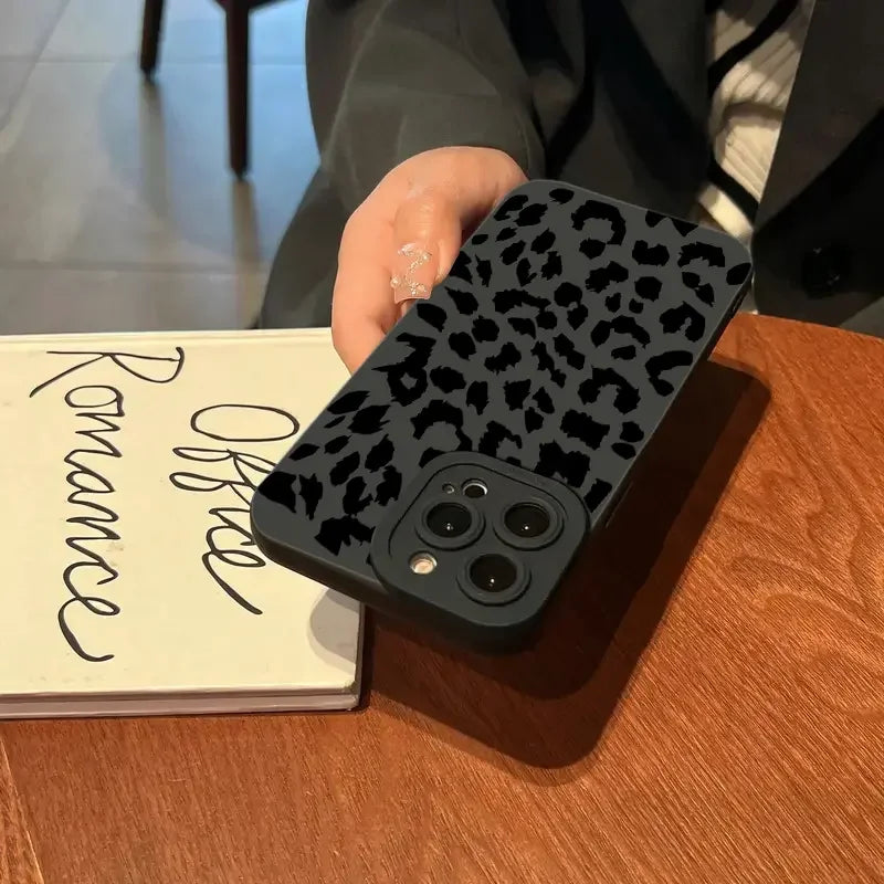 Vintage Leopard Print Phone Case For iPhone 0.1 - IDefend