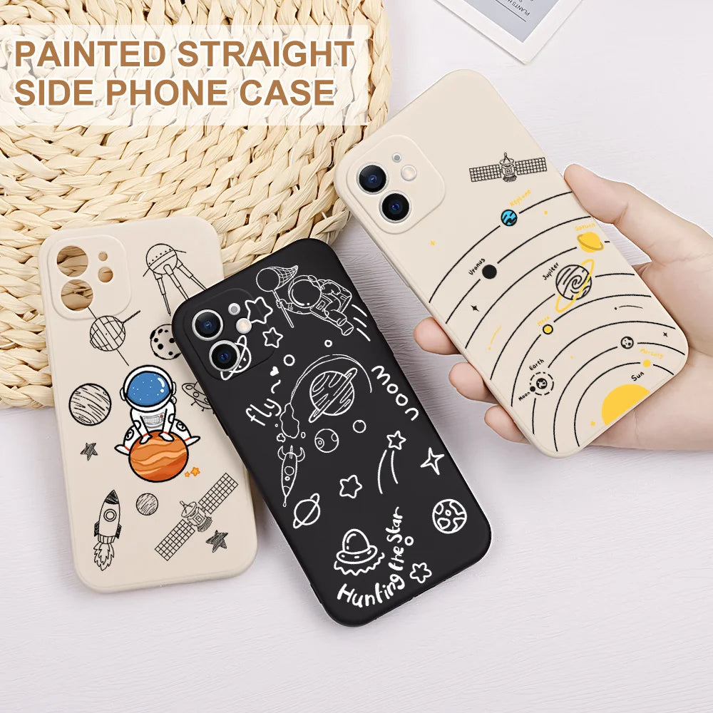 Space Planet Phone Case For iPhone 0.1 - IDefend