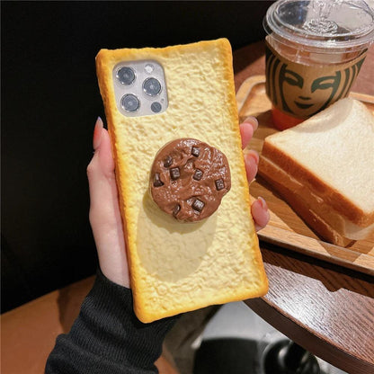 Delicious 3D Toast Bread Phone Case for iPhone - IDefend