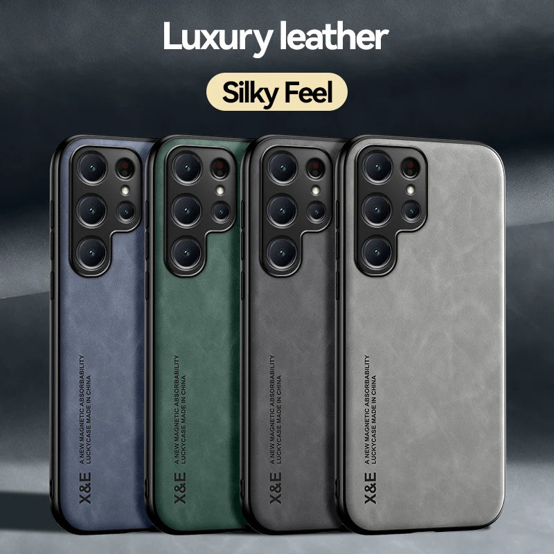 Samsung S24 Sheepskin Leather Case