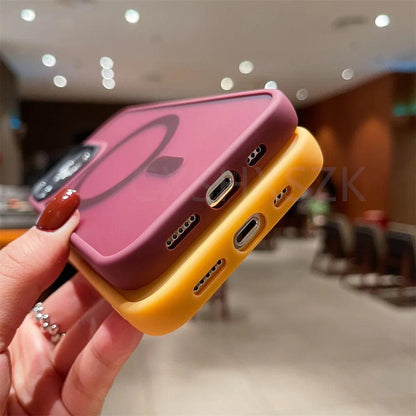 Luxury Magnetic For Magsafe Wireless Charge Phone Case For iPhone 0.2 - IDefend