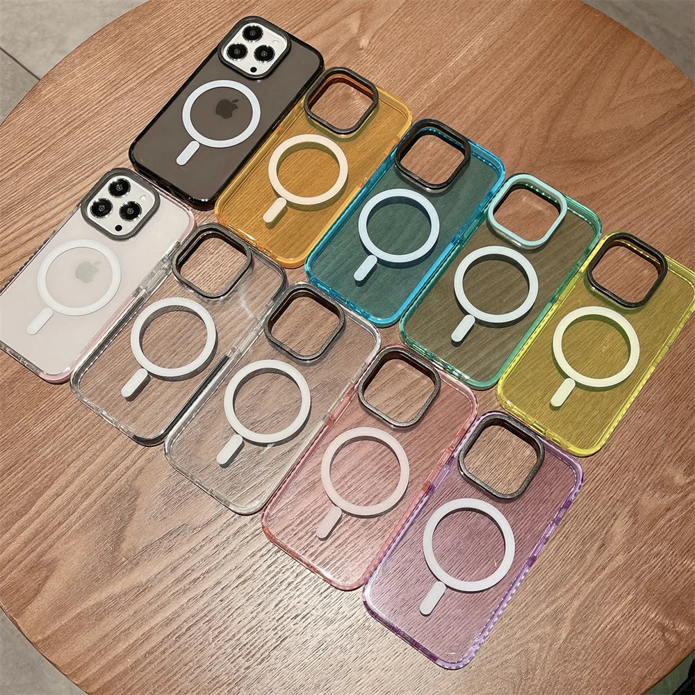 Transparent Bumper Case For iPhone