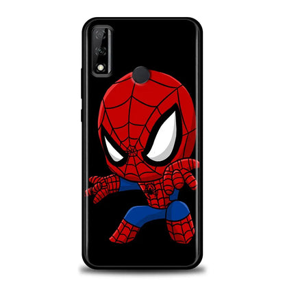 Marvel Phone Case For Huawei Y7 Y9 2019 Y6p Y8P Y7a Y9s Funda Mate 10 20 Lite 40 Pro Soft Cover Iron Man Groot Spiderman Avenger