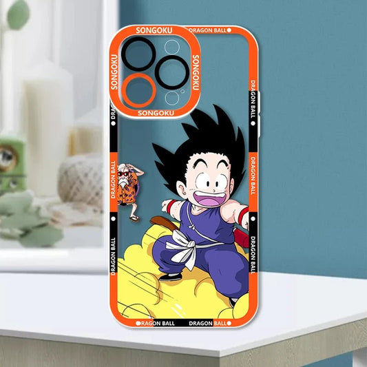 Anime Dragon Ball Goku/Bulma iPhone Case - IDefend