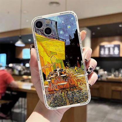 Art Van Gogh Oil Painting Flower iPhone case - IDefend
