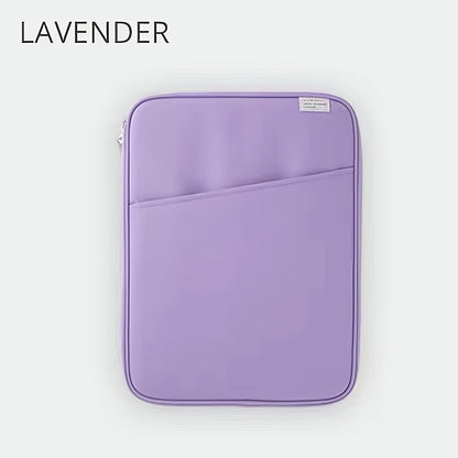 Korean-Style INS Simple Tablet Sleeve for iPad 10.2-11 Inch, MacBook Air 13.3, Lightweight Shockproof 12.9/13 Inch, New M3 13.6 Inch, for HP, for, Notebook Storage Bag, Multifunctional Digital Bag, A4 File Bag, Polypropylene