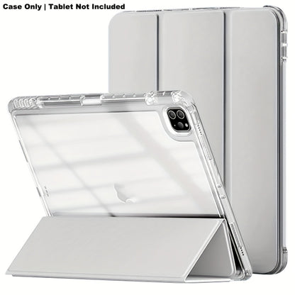 Transparent Acrylic Protective Case for iPad Pro 11-inch, iPad 9th Generation 10.2-inch, Air 4 Air 5 10.9-inch Mini654 Pro 9.7-inch, iPad 2017 2018 10th Generation, 8th Generation, 7th Generation, 6th Generation, 5th Generati