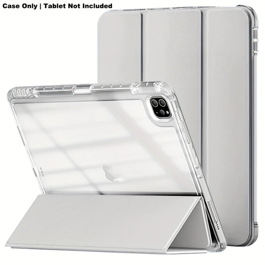 Transparent Acrylic Protective Case for iPad Pro 11-inch, iPad 9th Generation 10.2-inch, Air 4 Air 5 10.9-inch Mini654 Pro 9.7-inch, iPad 2017 2018 10th Generation, 8th Generation, 7th Generation, 6th Generation, 5th Generati