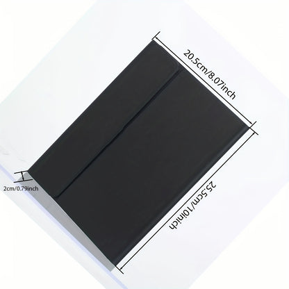 Keyboard case for iPad 11, 10.9, 10.5, 10.2", with pencil holder & detachable keyboard. for iPad 9th/8th/7th gen, 10th/11th gen and for Pro 1st-4th gen, Air 4/5, & Air 11" (M2) 2024.